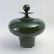 Picture of HAPPY TEMPLE JAR-EMERALD