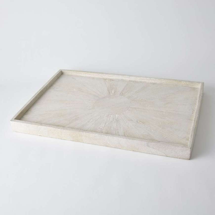 Picture of DRIFTWOOD OTTOMAN TRAY