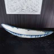 Picture of GLASS DRIP CANOE BOWL