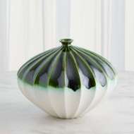 Picture of FURROW VASES-EMERALD