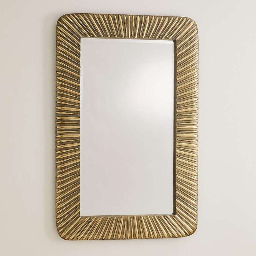 Picture of VALENCIA MIRROR-ANTIQUE BRASS