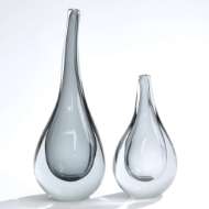 Picture of STRETCHED NECK VASES-GREY