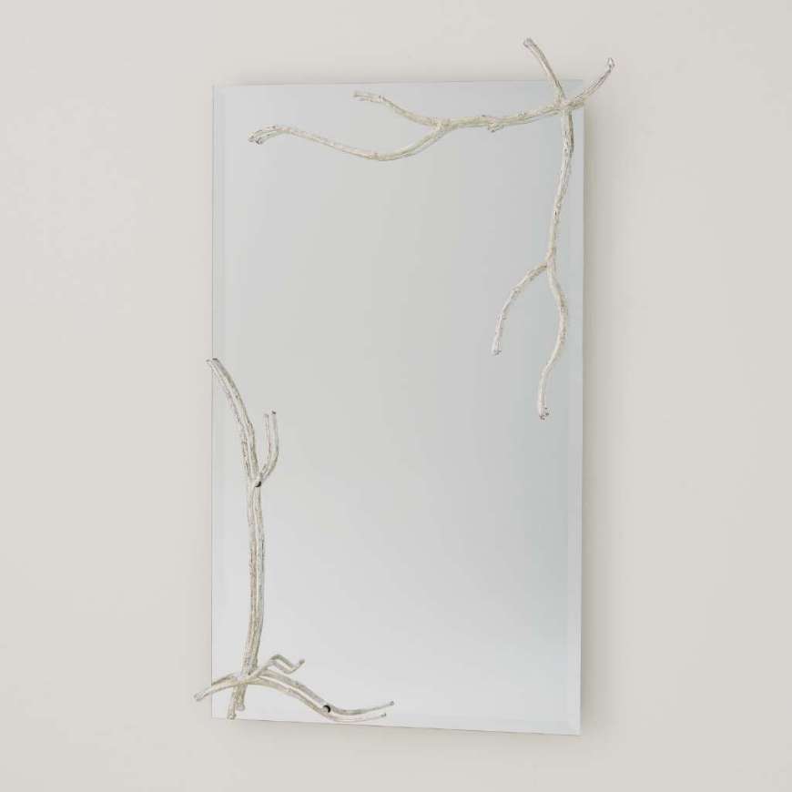 Picture of TWIG MIRROR-SILVER LEAF