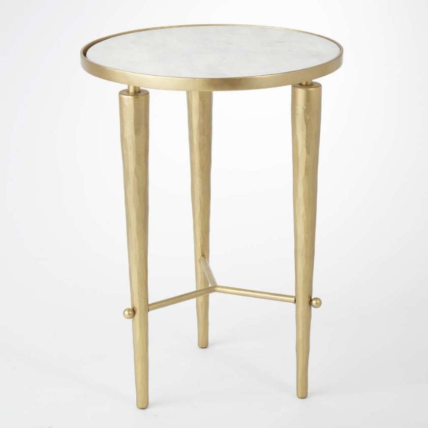 Picture of JASPER ACCENT TABLE-BRASS