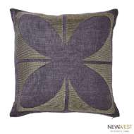 Picture of BLOSSOM BEADED PILLOW-INDIGO