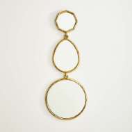 Picture of CASCADE MIRRORS-SHINY BRASS