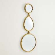 Picture of CASCADE MIRRORS-SHINY BRASS