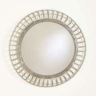 Picture of ROUND WALL MIRROR-NATURAL IRON