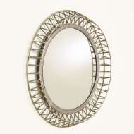 Picture of ROUND WALL MIRROR-NATURAL IRON