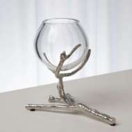 Picture of TWIG VASE HOLDER-NICKEL