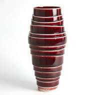 Picture of LAYERED VASES AND BOWL-OXBLOOD