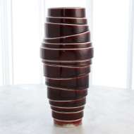 Picture of LAYERED VASES AND BOWL-OXBLOOD