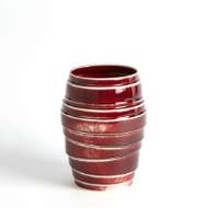 Picture of LAYERED VASES AND BOWL-OXBLOOD