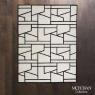 Picture of ZIG ZAG RUG-IVORY/BLACK