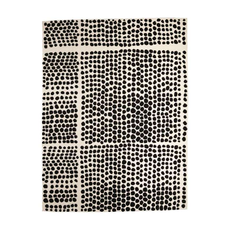 Picture of GRAFFITI RUG-WHITE/BLACK