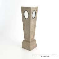 Picture of PROUST PEDESTAL-GREY SANDBLASTED OAK