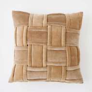 Picture of WOVEN PILLOW-TAUPE