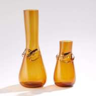 Picture of KNOT VASES-AMBER