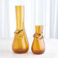 Picture of KNOT VASES-AMBER