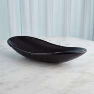 Picture of OBLONG PLATTER BOWL-MATTE BLACK