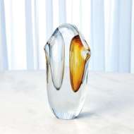 Picture of DUET VASES-AMBER/GREY