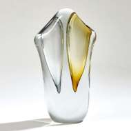 Picture of DUET VASES-AMBER/GREY