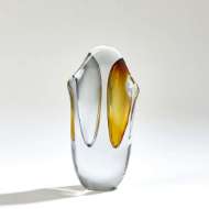 Picture of DUET VASES-AMBER/GREY