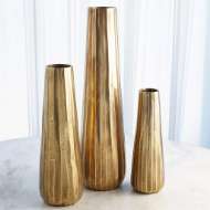 Picture of CHASED ROUND VASES-ANTIQUE BRASS