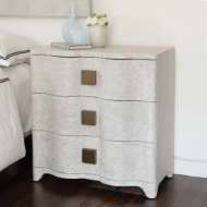 Picture of TOILE LINEN BEDSIDE CHEST