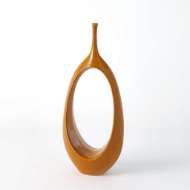 Picture of OPEN RING VASE-ORANGE