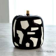 Picture of ABSTRACT JAR-WHITE/BLACK