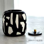 Picture of ABSTRACT JAR-WHITE/BLACK