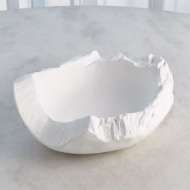 Picture of FAUX TIMBER BOWLS-MATTE WHITE