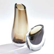 Picture of SLANT VASES-SMOKE