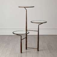 Picture of UNITY PEDESTAL W/GLASS-BRONZE