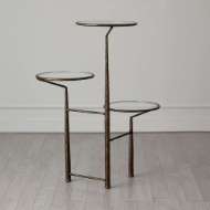 Picture of UNITY PEDESTAL W/GLASS-BRONZE