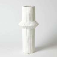 Picture of ASCENDING RING VASES - MATTE WHITE