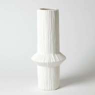 Picture of ASCENDING RING VASES - MATTE WHITE