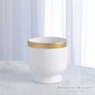 Picture of MODERN GOLD BANDED VASE