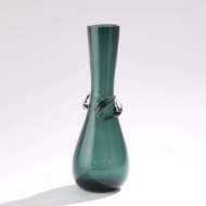 Picture of KNOT VASES-SMOKE GREEN