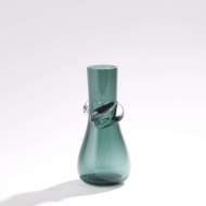 Picture of KNOT VASES-SMOKE GREEN