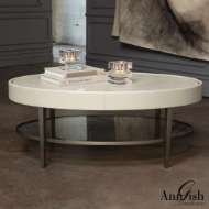 Picture of ELLIPSE COCKTAIL TABLE-IVORY