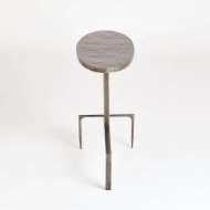 Picture of CANTILEVER SIDE TABLE-NATURAL IRON