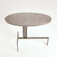 Picture of CANTILEVER SIDE TABLE-NATURAL IRON