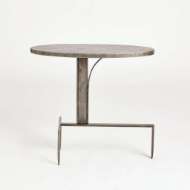 Picture of CANTILEVER SIDE TABLE-NATURAL IRON