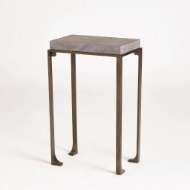 Picture of ZEN SIDE TABLES W/FLAMED GRANITE-BRONZE