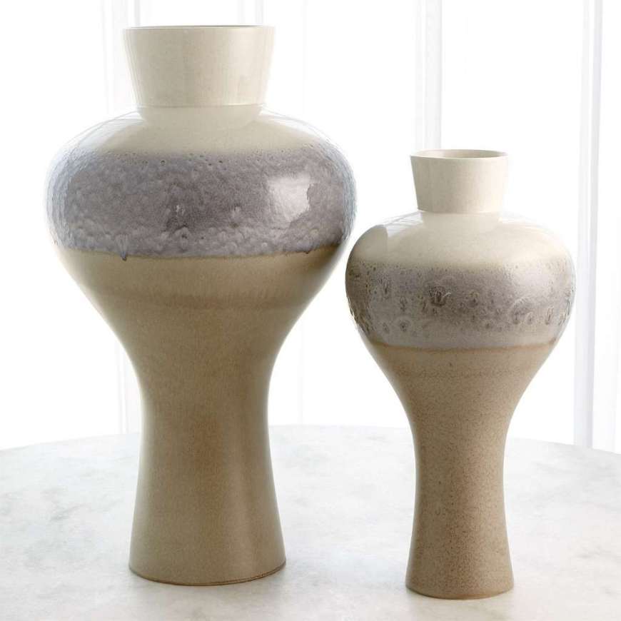 Picture of CREAM RISES SWELL VASE