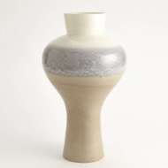 Picture of CREAM RISES SWELL VASE