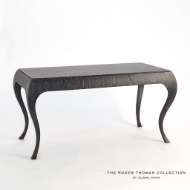 Picture of PARIS DESK-BLACK CERUSED OAK