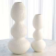 Picture of TORCH VASES-MATTE WHITE